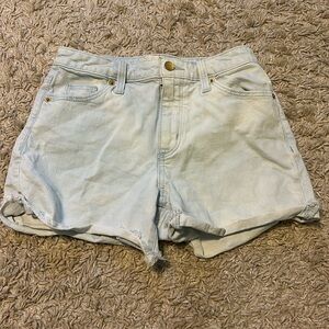 Universal Thread vintage midi light blue jean shorts size 0/25R